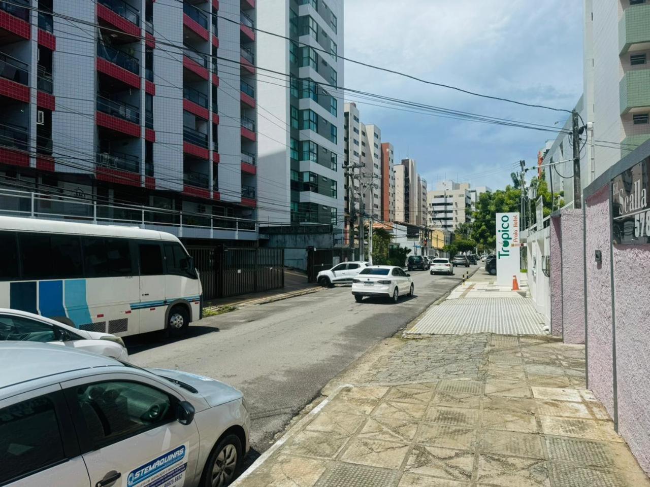 Praia De Ponta Verde Com Lavadora, Wi-Fi, Garagem - Quarto Andar Maceió Esterno foto
